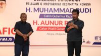 Ribuan Warga Nongsa Antusias Hadiri Deklarasi Pasangan Rudi-Rafiq